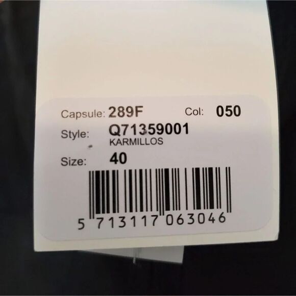 By Malene Birger Karmillos Black Lambskin Leather Maxi Dress Size 40 EU Women - Picture 8 of 16